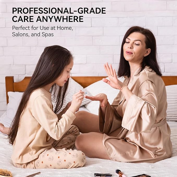 Gelike EC Nail Growth Treatment: Milky Pink 15ml Natural Nail Strengthener for Weak and Damaged Nails - Protein Nail Hardener for Home Salon Outdoor