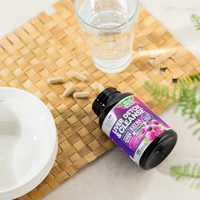Gentle Liver Cleanse Detox & Repair Formula 120 Capsules