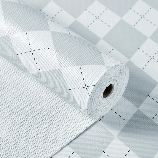 Shelf Liner for Kitchen Cabinets 24" x 240" Non-Adhesive Non-Slip Drawer Liners for Dresser, Waterproof Washable Paper, Durable Protector Mat for Pantry Shelves Cupboards, Light Grey