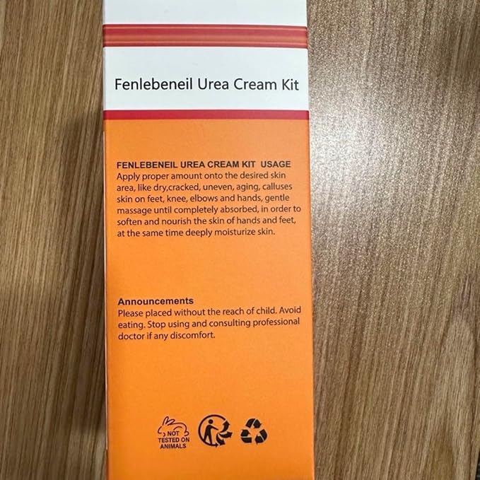 Urea Cream 40%，Urea Cream 42% Plus 2% Salicylic Acid Maximum Strength For Feet,Foot Cream for Dry Cracked Heels Feet Knees Elbows Hand，Travel and Home Foot Care Kit，Foot Heel，Gift Pack