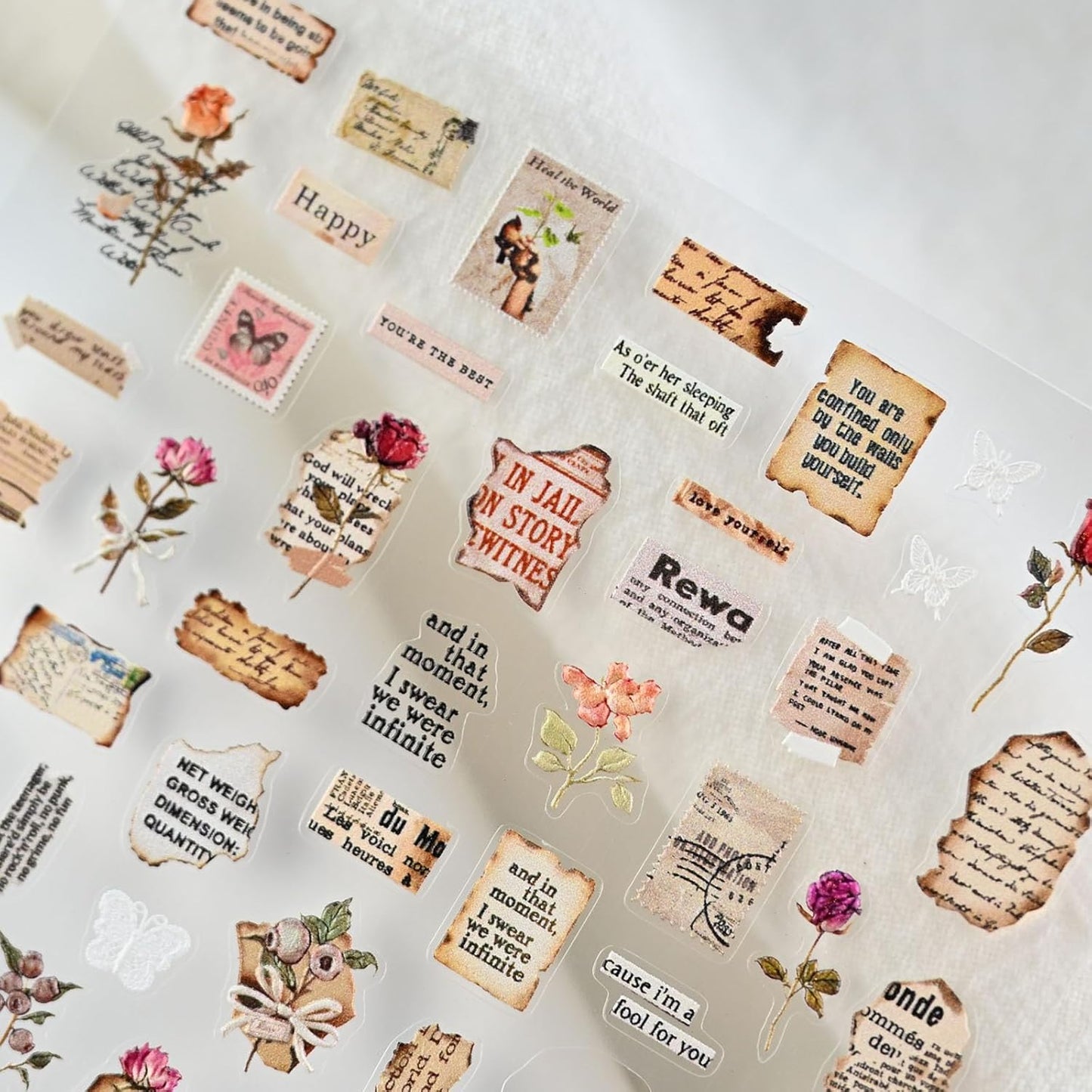 Vintage Letter Nail Art Stickers, Embossed Nail Decals, for Nail Art Design, Self-Adhesive, Nail Accessories for Women, Nail Art Supplies