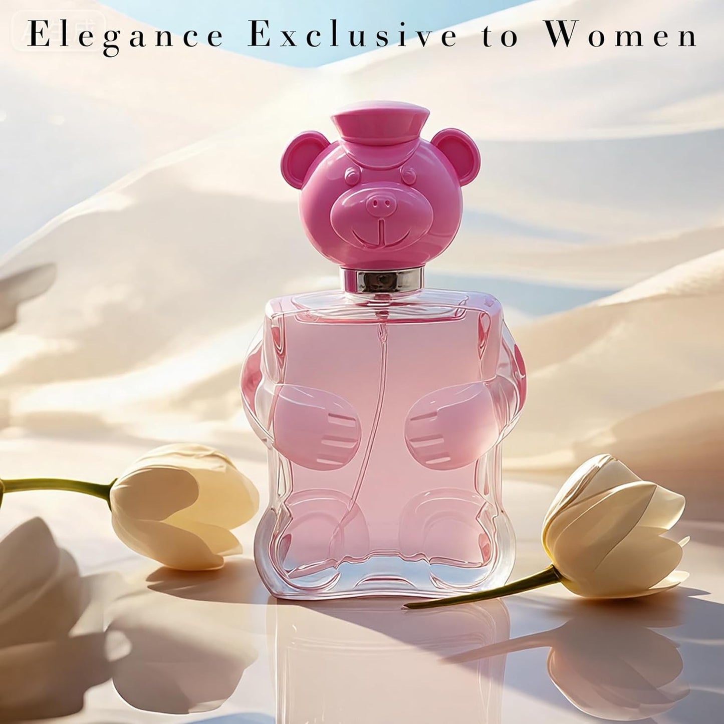 Women's Perfume Set - 2 Pack Eau de Parfum Spray 3.4 Oz Each | Floral Jasmine & Sweet Vanilla with Bergamot & Woody Notes | Long Lasting Original Scent Gift Set for Women (MilaWR&Honey)