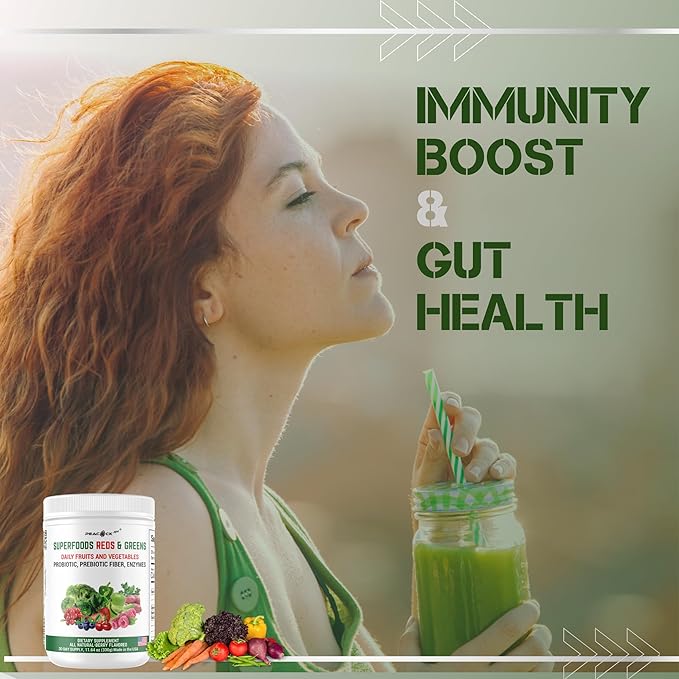 Superfoods Reds and Green Organic Daily 11.64 oz