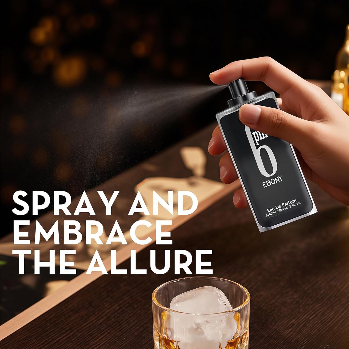 3Pack Men Cologne 6Pm Series Eau De Parfume Spray with Woody Floral & Fruity Scent Perfume Gift Set Day to Night Luxury Fragrances