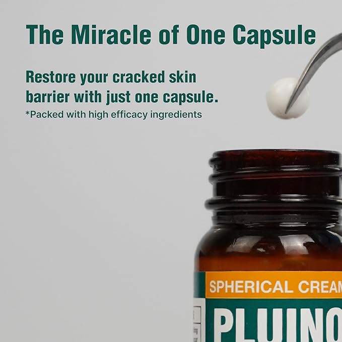PLUINO, Skin Care Booster, Capsule Face Serum, Hydrating Essence, Panthenol and Niacinamide. Facial Moisturizer for Sensitive,&Acne Skin, Korean Skin care 25g/0.88 fl.oz