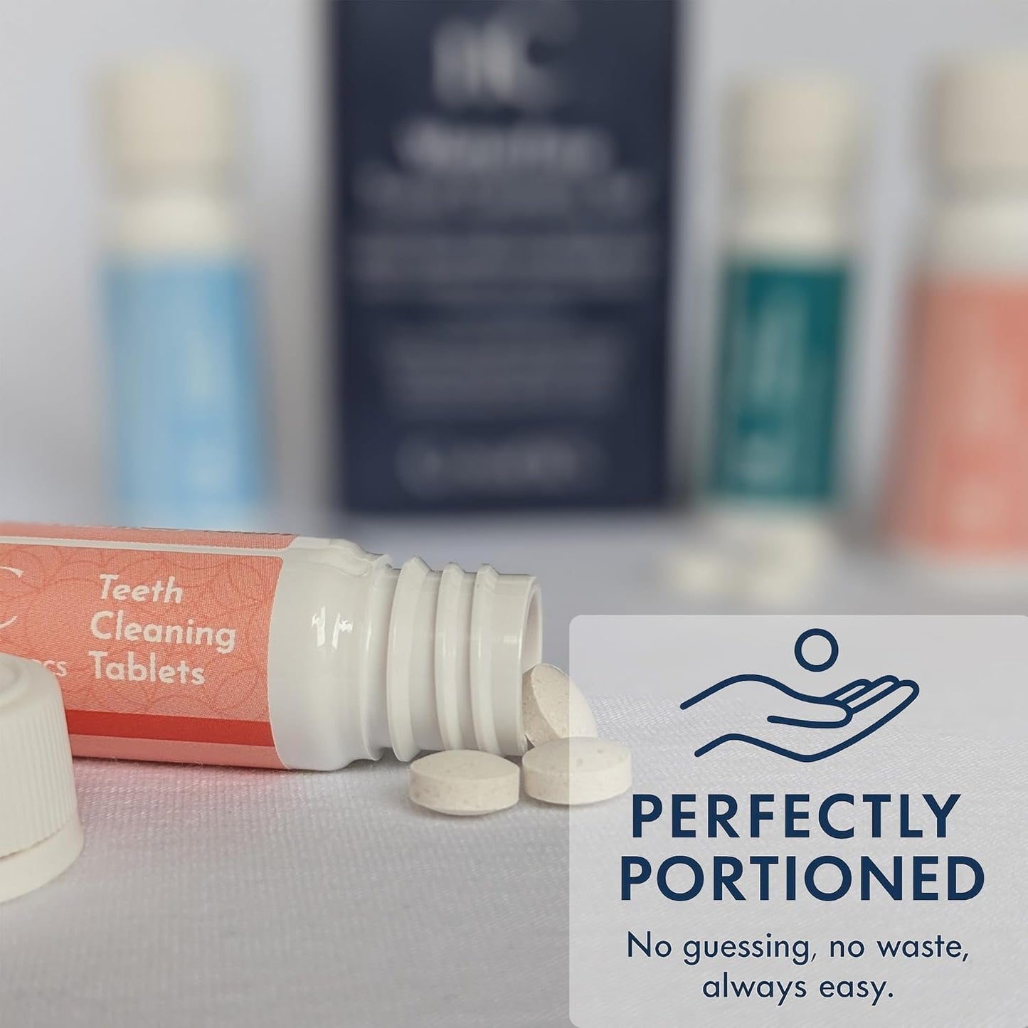 nanoSPACE Waterless Travel Toiletry Set, Clean Ingredients TSA Compliant, Includes Powder Shampoo, Toothpaste Tablets, Mouthwash Tablets, Soap Tablets