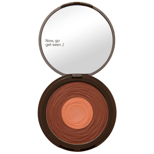 Live Tinted Hueskin Brightening Core Setting Powder - Hydrating, Shine Control Blurring Setting Powder Formulated with Hydrating Phytosqualane For A Natural Soft Matte Finish - Deep Shade