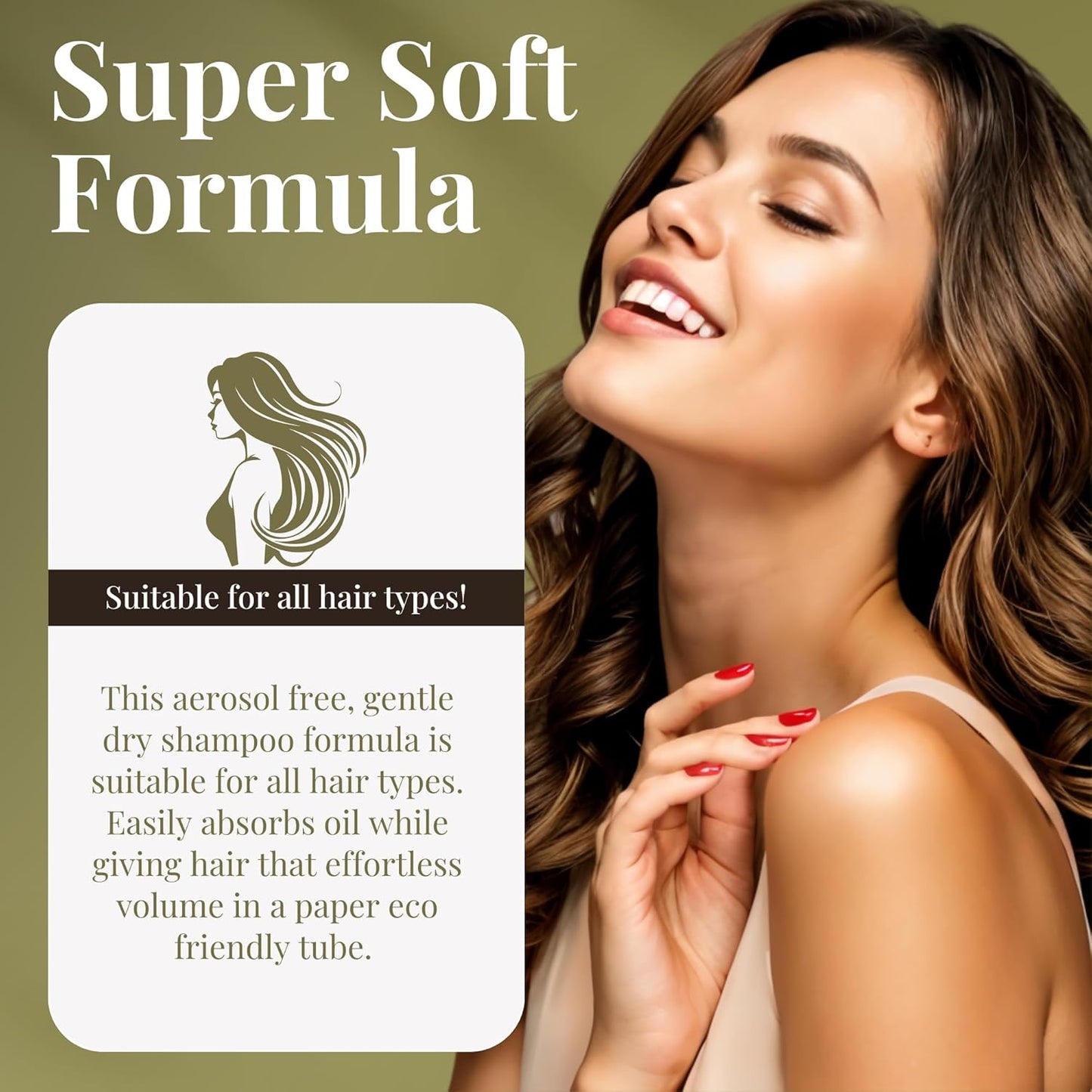 Dry Shampoo Powder | Natural Refreshing Non-Aerosol Organic Shampoo For Women & Men | Artificial Fragrance Free With Less Grease | Travel Size Eco-Friendly Paper Shaker Tube | Light Hair - 2oz