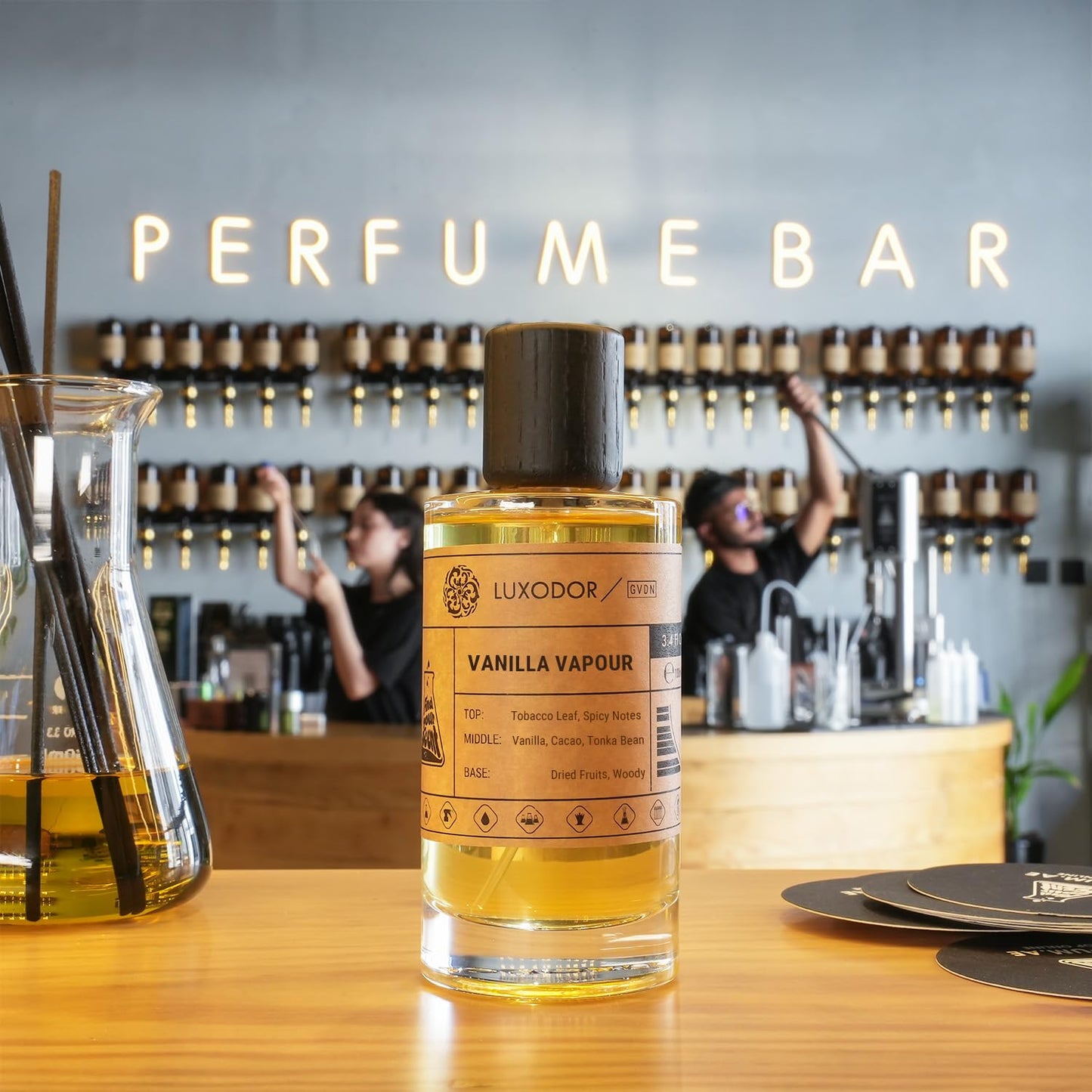 Vanilla Vapour - Eau de Parfum - Inspired by TF Tobacco Vanille - Unisex Fragrance Long-lasting 3.4 fl. oz (100ml)