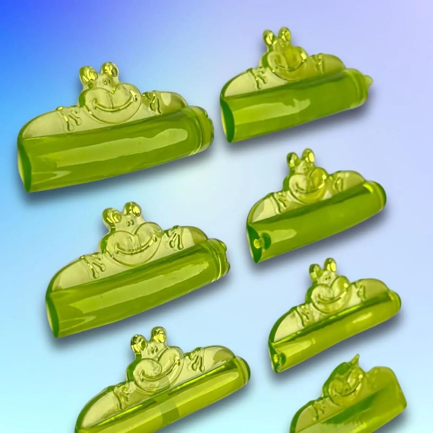 Sticky Pads for Lash Lift – Reusable Silicone Shields for Eyelash Perming, No Glue Needed, Self-Adhesive Curling Pads for Lash Lifting & Brow Lamination (Green Frog – 6 Pairs)