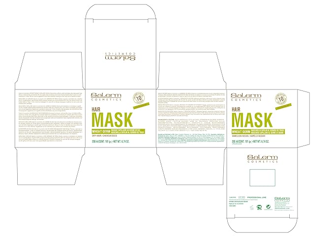 Salerm Wheat Germ Conditioning Treatment (Mascarilla Capilar) 6.74 oz