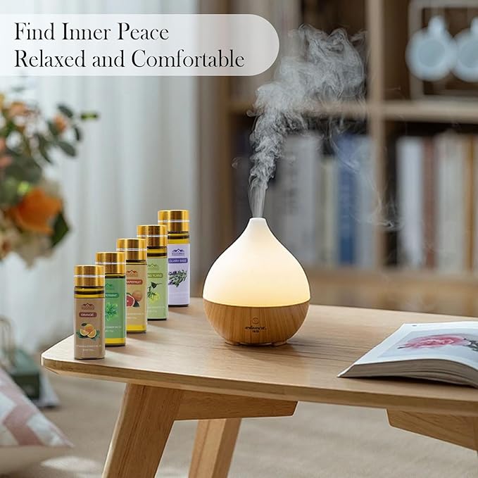 20 Pack Pure Essential Oil Set, Aromatherapy Oil for Diffuser, Candle Making, Home Apartment, Tea Tree, Lavender, Lemon, Peppermint, Eucalyptus, Cinnamon, Rose, Sandalwood, Patchouli 20 Flavors
