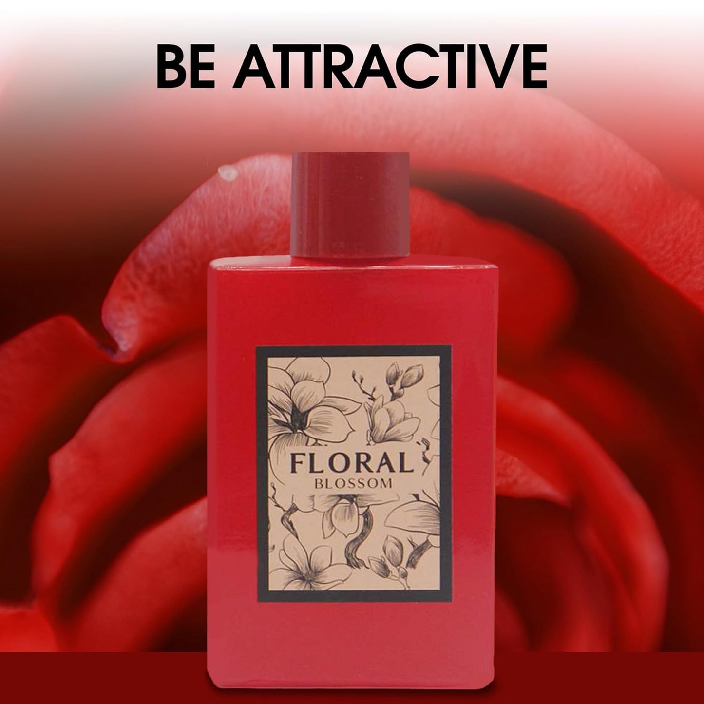 Women's Perfume Combo Set Milano Women&Floral Blossom Floral Fruity Fragrance Eau De Parfum Elegant 100ml Bottle Natural Spray Each for Daily Used