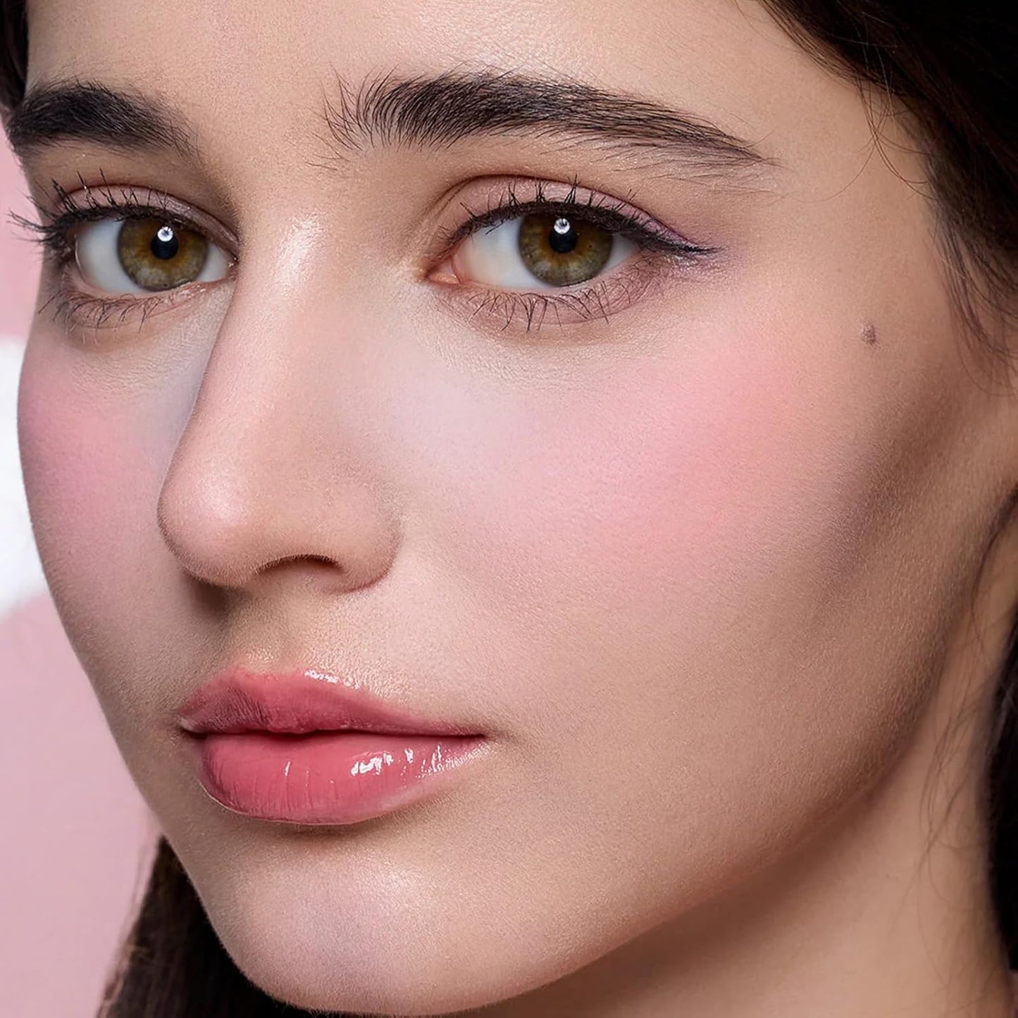 Flower Knows Butterfly Cloud Collar Rouge Box Highlighting & Blush Duo Powder,Purple Matte Finish Blush & Highlighter Palette,Buildable & Blendable Makeup for cheeks(04 Fluttering Romance)