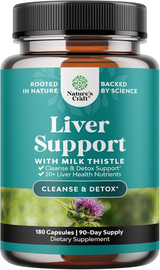 Liver Cleanse and Detox & Repair Formula 180 Count