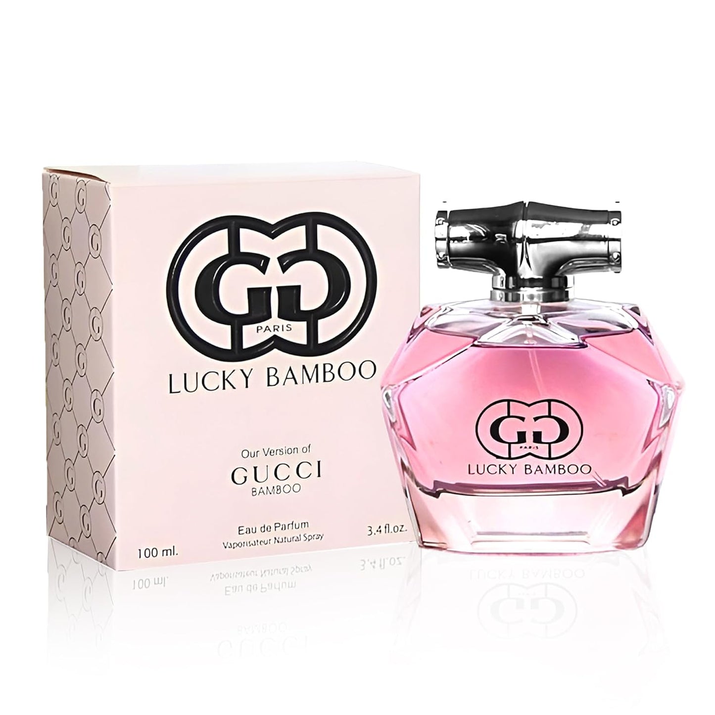Women's Perfume Combo Set Milano Women&Lucky Bamboo Floral Fruity Fragrance Eau De Parfum Elegant 100ml Bottle Natural Spray Each for Daily Used