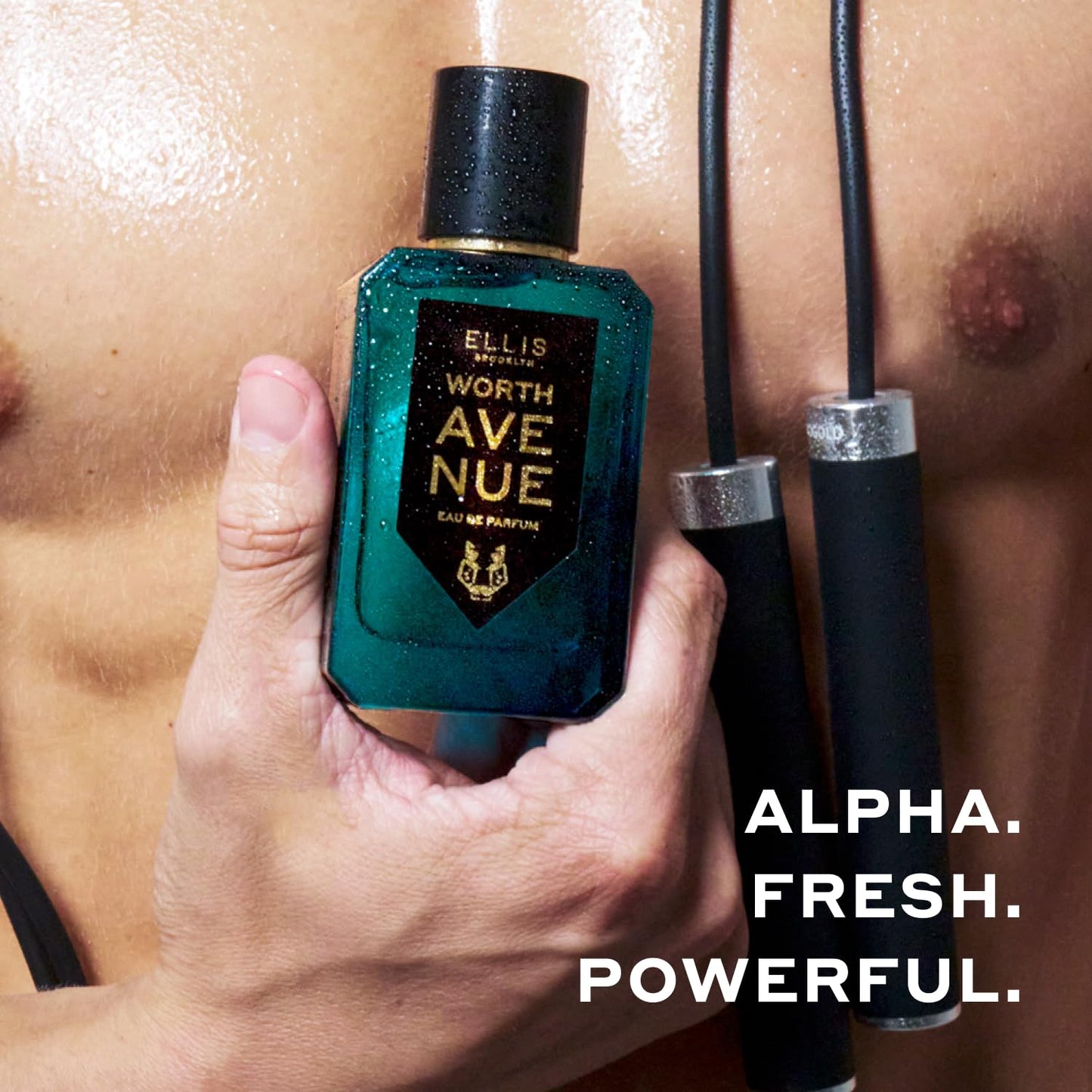 Ellis Brooklyn WORTH AVENUE Eau de Parfum for Men 1.7oz / 50ml - Lavender Suede, Cardamom, Angelica Seed & Ambrox Super – Fresh, Powerful, Sophisticated Scent