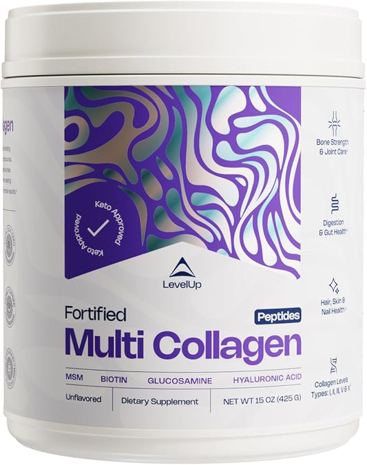 Multi Collagen Fortified with Biotin, MSM,