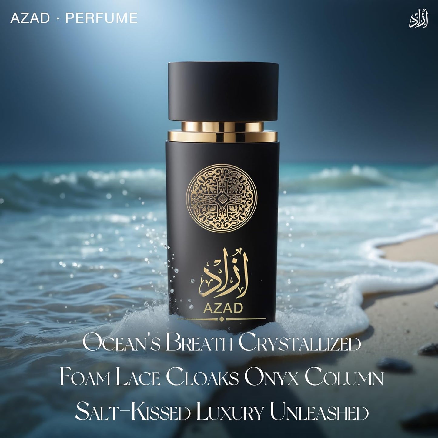 3Pack Men Cologne Azad,Lion Black,Lion Blue Eau De Parfume Spray with Woody Floral & Fruity Scent Perfume Gift Set Day to Night Luxury Fragrances