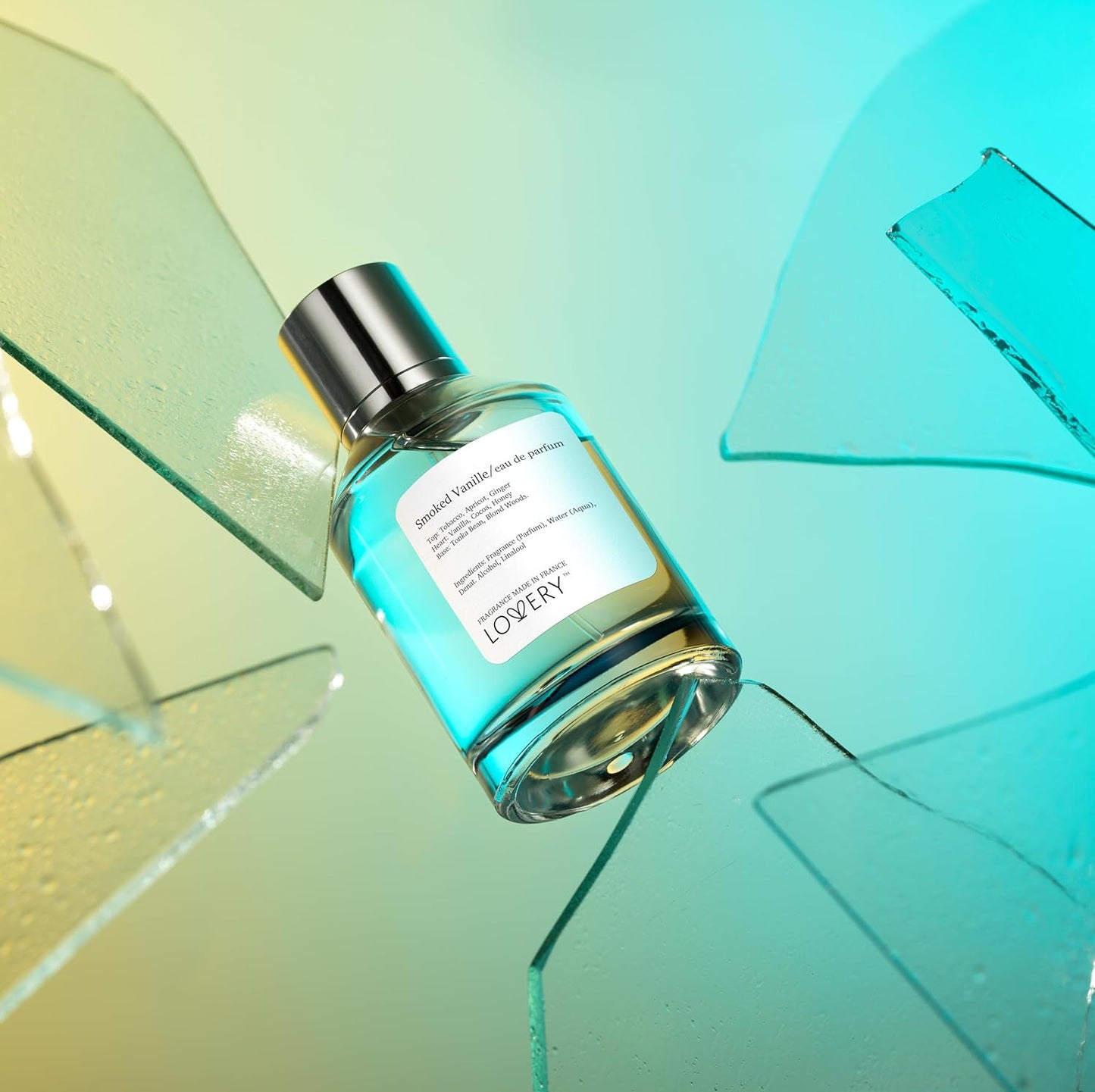 LOVERY Smoked Vanille Perfume, Inspired by T F.ord Tobacco Vanille EDP, Long Lasting Pure Vanilla Perfume for Women & Men, Clean Fragrance Perfume Spray, 100ml Perfumes for Birthday Gifts - France