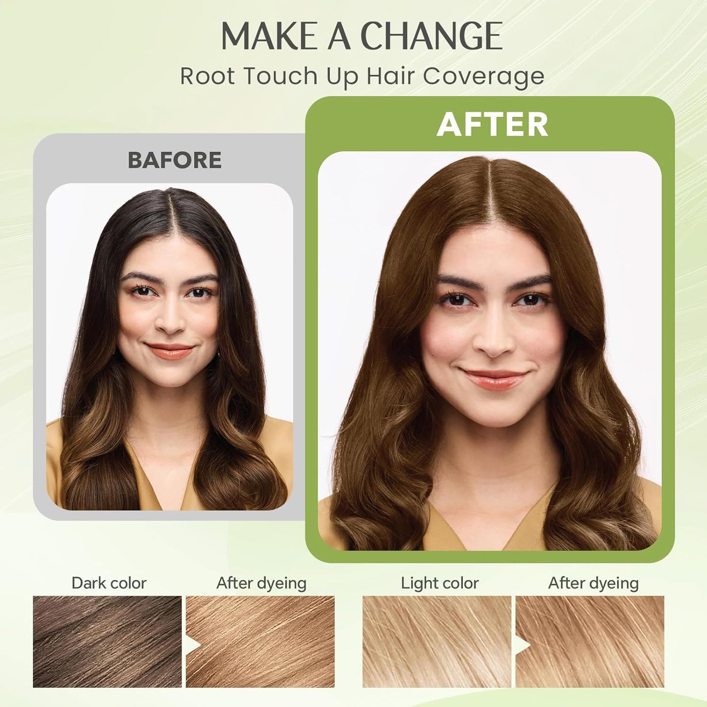 Blonde Brown Hair Dye Shampoo 3 in 1, Instant Natural Hair Color Shampoo Hair Dye for Women & Men, Root Touch Up & Easy To Use & Lasts 3-4 Weeks & All Hair Types, 16.9 fl.oz