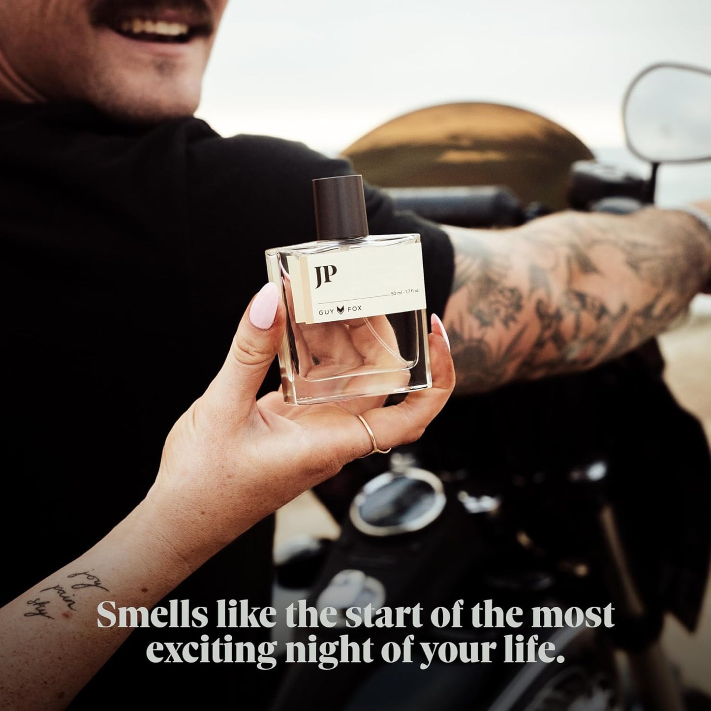 GUY FOX - JP - Cologne For Men | Ginger, Apple, Cashmere Wood | Zesty, Aromatic Men's Cologne | Men's Fragrance | 1.7 Fl Oz