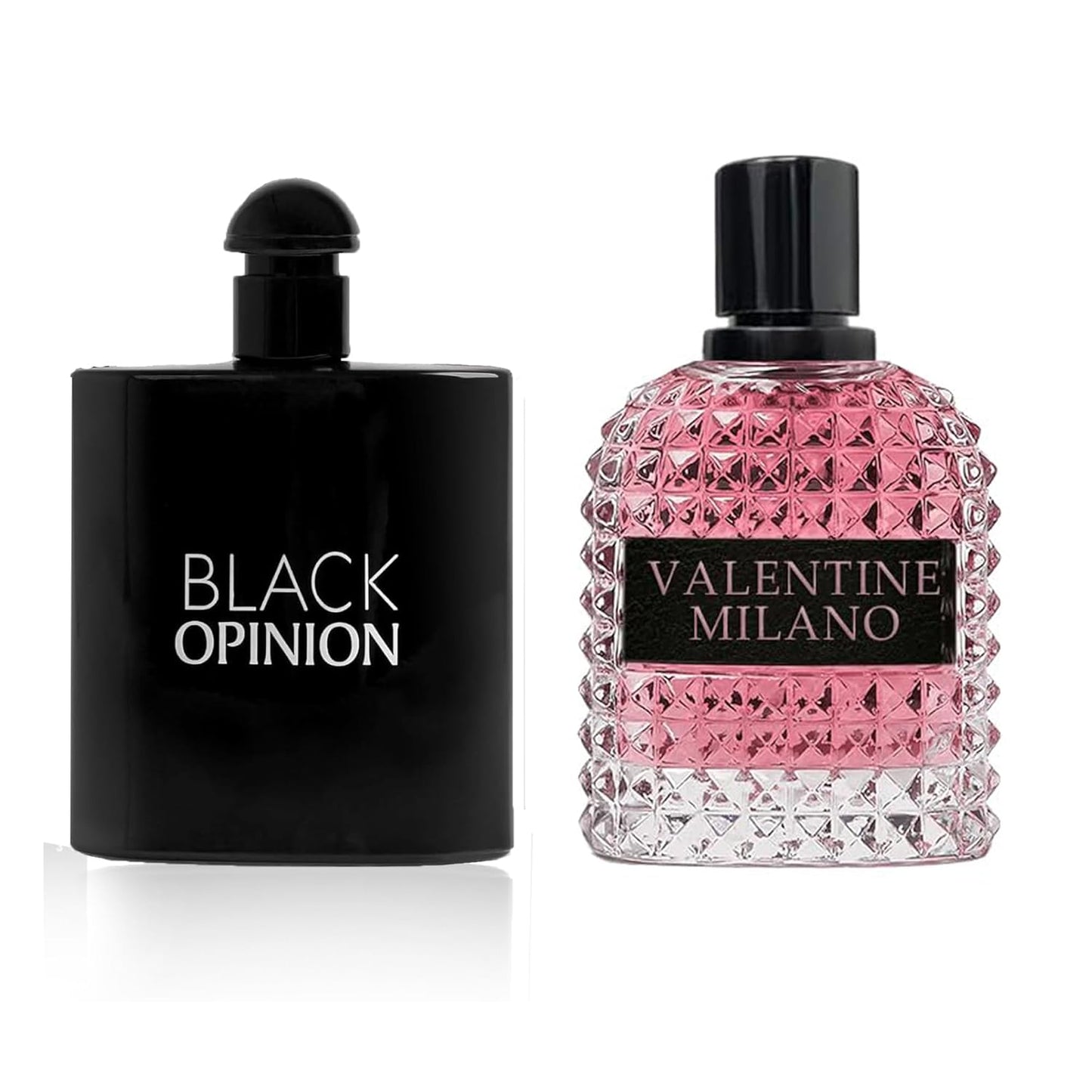 Women's Perfume Combo Set Milano Women&Black Option Floral Fruity Fragrance Eau De Parfum Elegant 100ml Bottle Natural Spray Each for Daily Used
