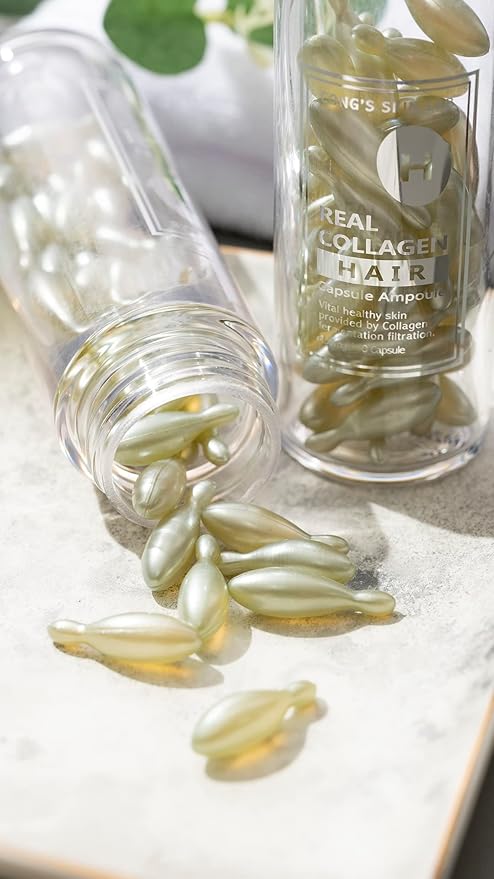 CONG'S SKIN LAB Premium Collagen Multi Vita Nourishment Hair Care Ampoule 【Hair Treatment】 【40 Capsule】 【Made in Korea】