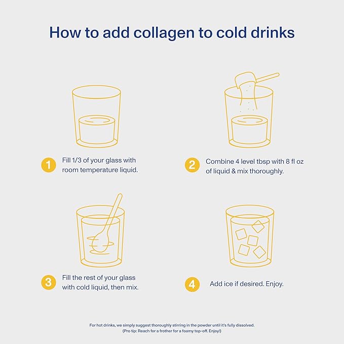 Vital Proteins Collagen Peptides Powder, Collagen Supplements, Hair & Skin Health, 14 Servings, Lemon