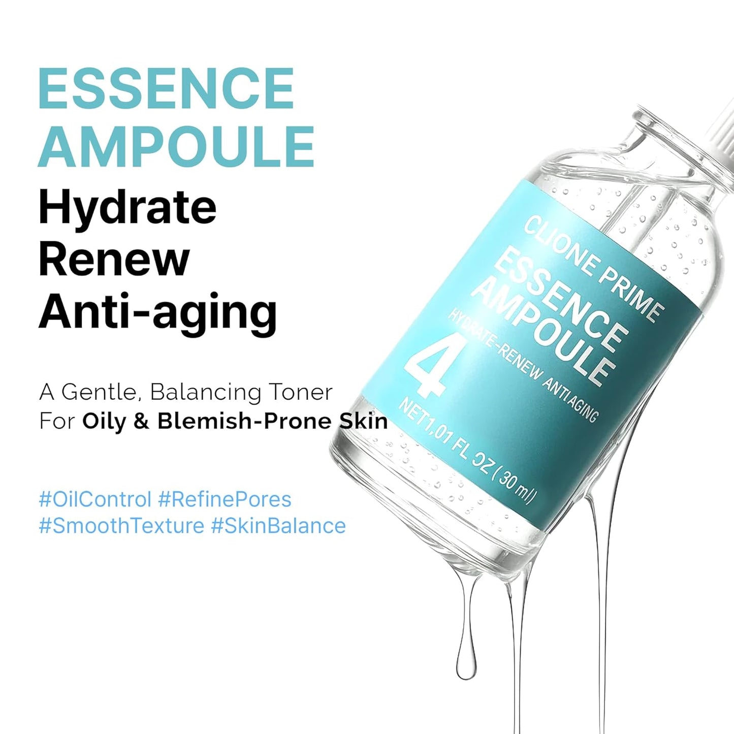 Korean Skin Care Set For Women - Gift For Women Korean Anti Aging Skin Care Products Lifting, Firmness & Hydration Essence, Mask, Booster & Ampoule Set for Radiant Smooth Looking Skin