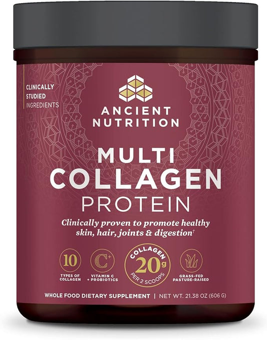 Ancient Nutrition Collagen Powder Protein 60 Servings, 21.38oz