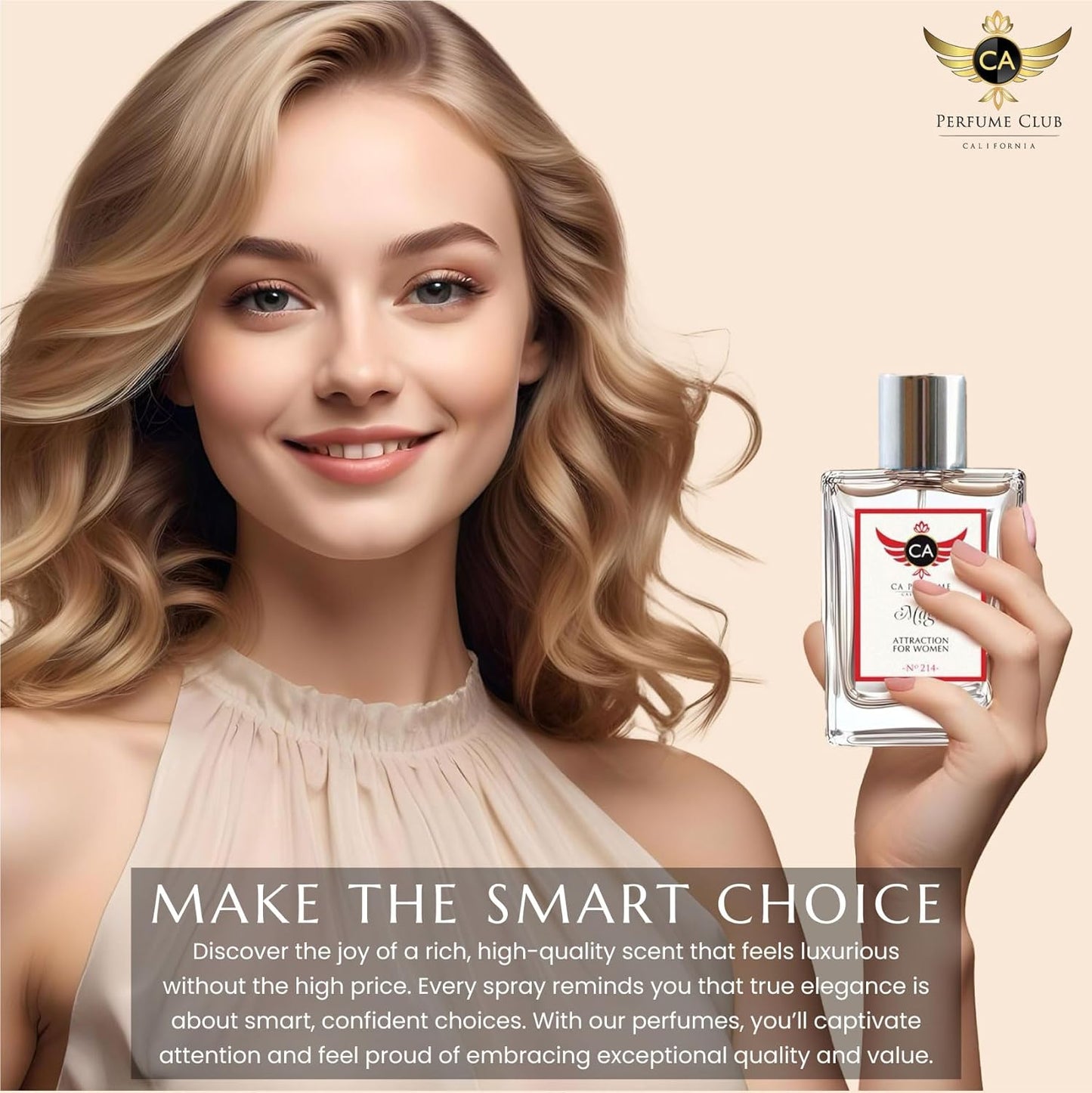 CA Perfume Impression of Oud Fleur for Women and Men Long Lasting Unisex Fragrance Eau De Parfum 1.7 Fl Oz 50ml