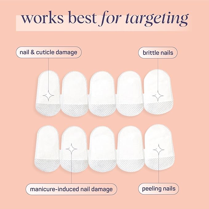 SpaLife Japanese Camellia Oil & Vitamin E Nail Cuticle Wrap 6-Pack (60 Count) - Moisturizing Nail Masks, Dermatologist Recommended, Hydrating Cuticle Repair Mask for Brittle Nails, Nail Spa Treatment