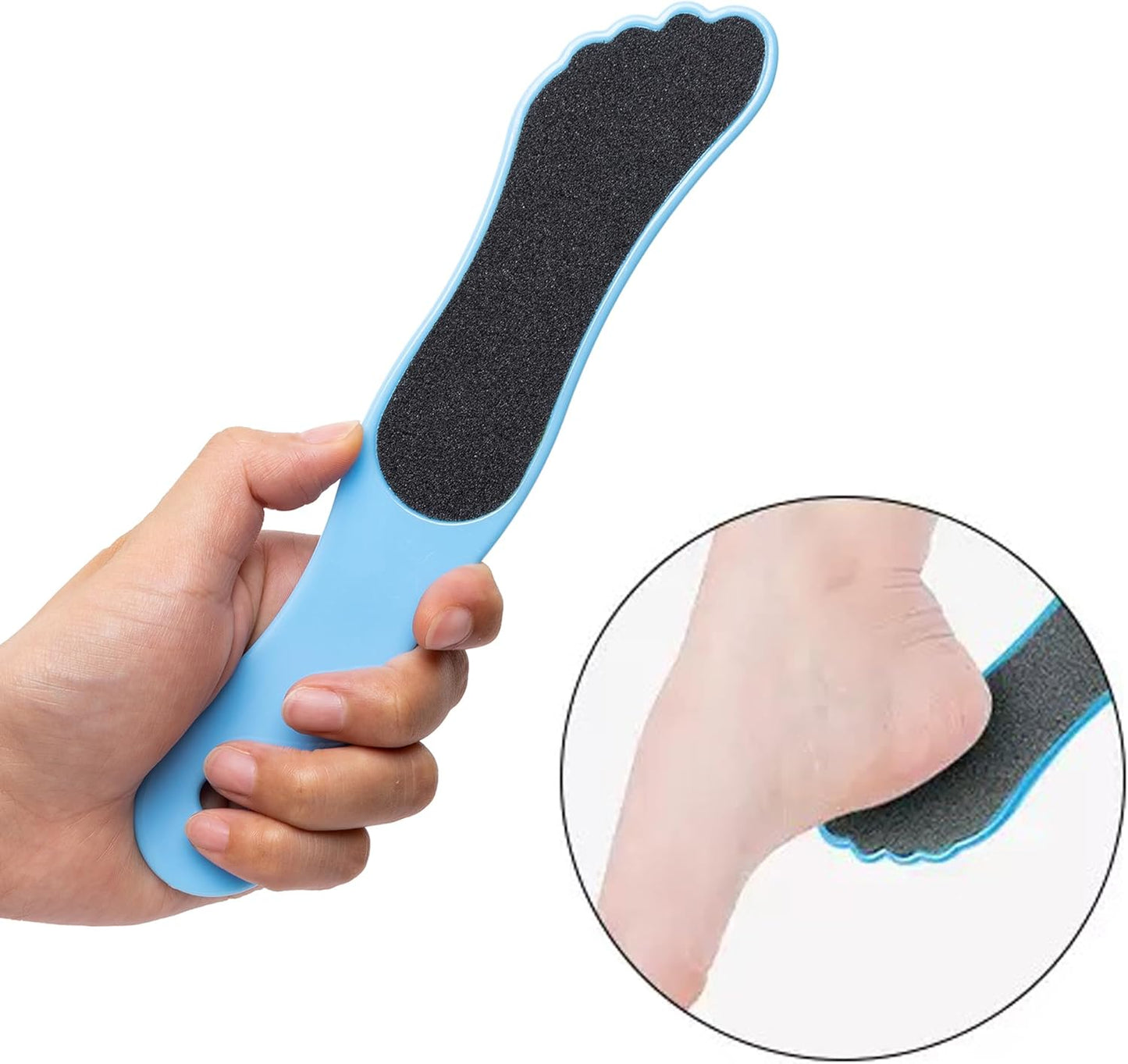 10 Pack Foot File, Professional Foot Callus Remover Sandpaper Pedicure Tools, Double Side Foot Scrubber, Sander for Dead Skin Foot Rasp Pedicure for Women Mother Family Manicure Beauty Shop Spa