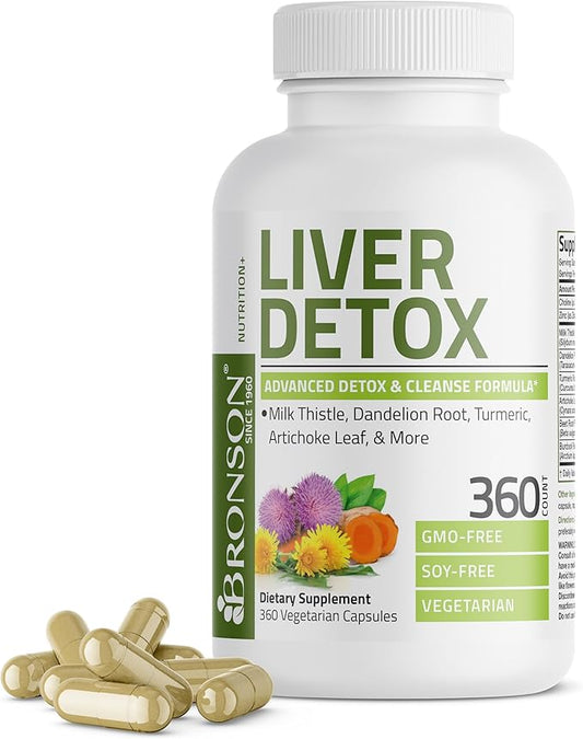 Bronson Liver Detox Advanced Detox & 360 Vegetarian