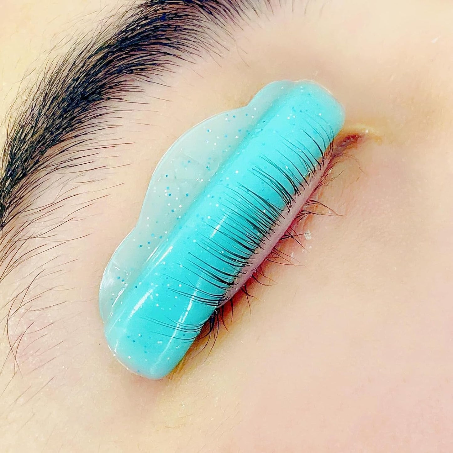 Lash Lift Shield C Curl 5 Size Lash Lift Lamination Pad, Rapid 5 Minute Eyelash Lifting Shields Make Eyes Voluminous Flexible C curl Pads Extreme Perm Rod 100 Applications