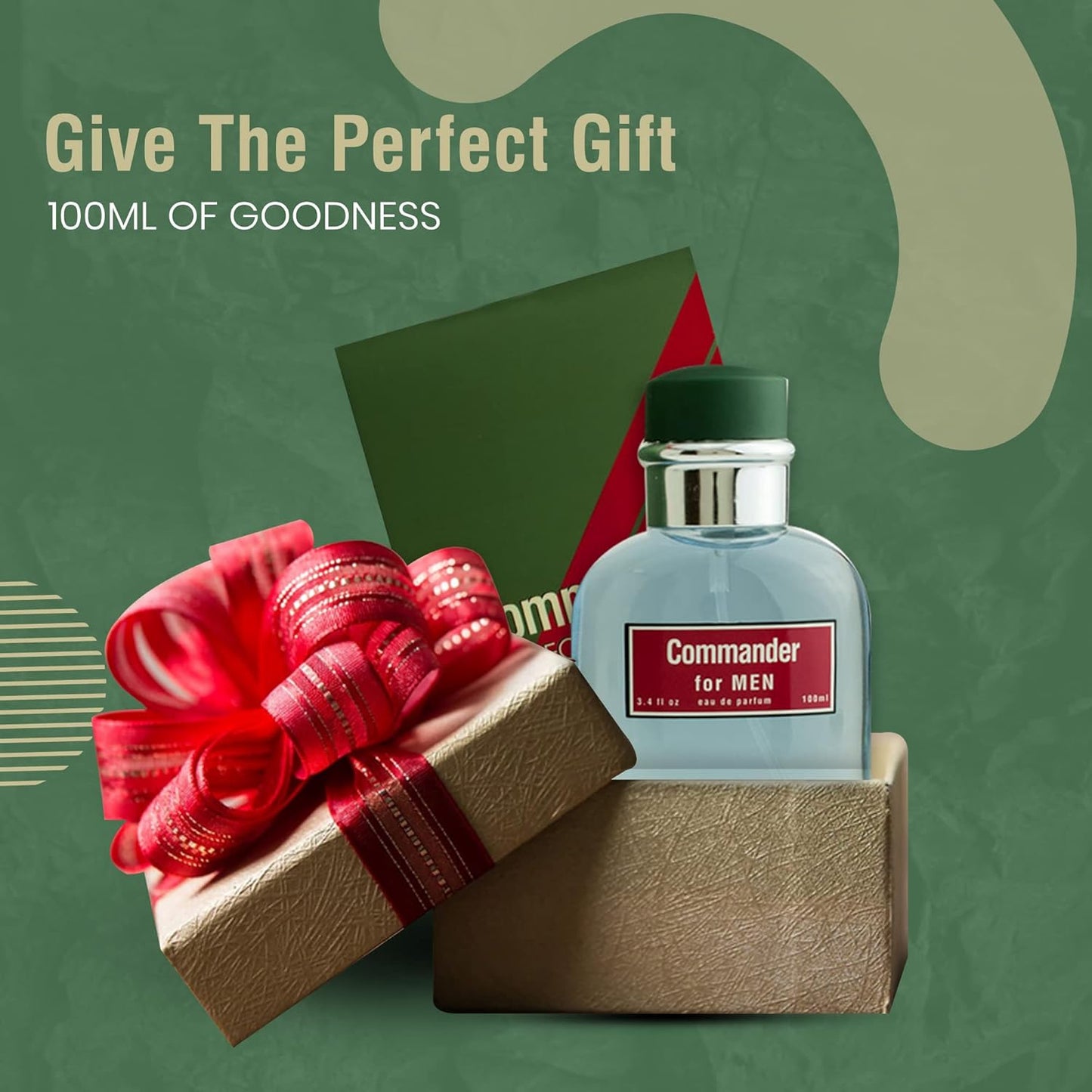 Perfume for Men – INSPIRED by A WORLD RENOWNED MEN’S PERFUME - Apple, Bergamot, Cinnamon, Lemon – Fresh, Sexy, Bold, Long-Lasting – Masculine Eau de Parfum 100ml (3.4 fl oz)