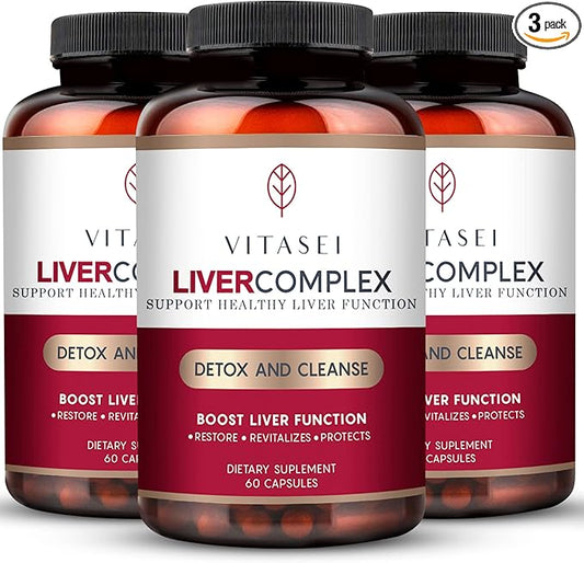 Liver Cleanse Detox & Repair, Liver C3, Support 60 Capsule 3)