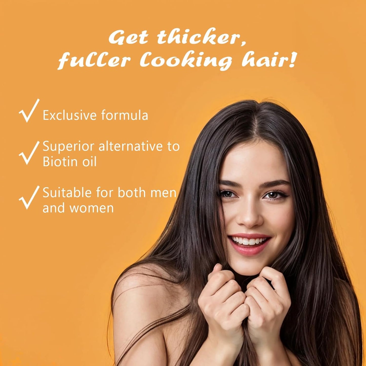 2-Pack 5% Minoxidil Hair Growth Serum for Men and Women, Hair Regrowth Treatment for Stronger, Thicker, and Longer Hair, Facial Hair Grooming and Thickening Solution