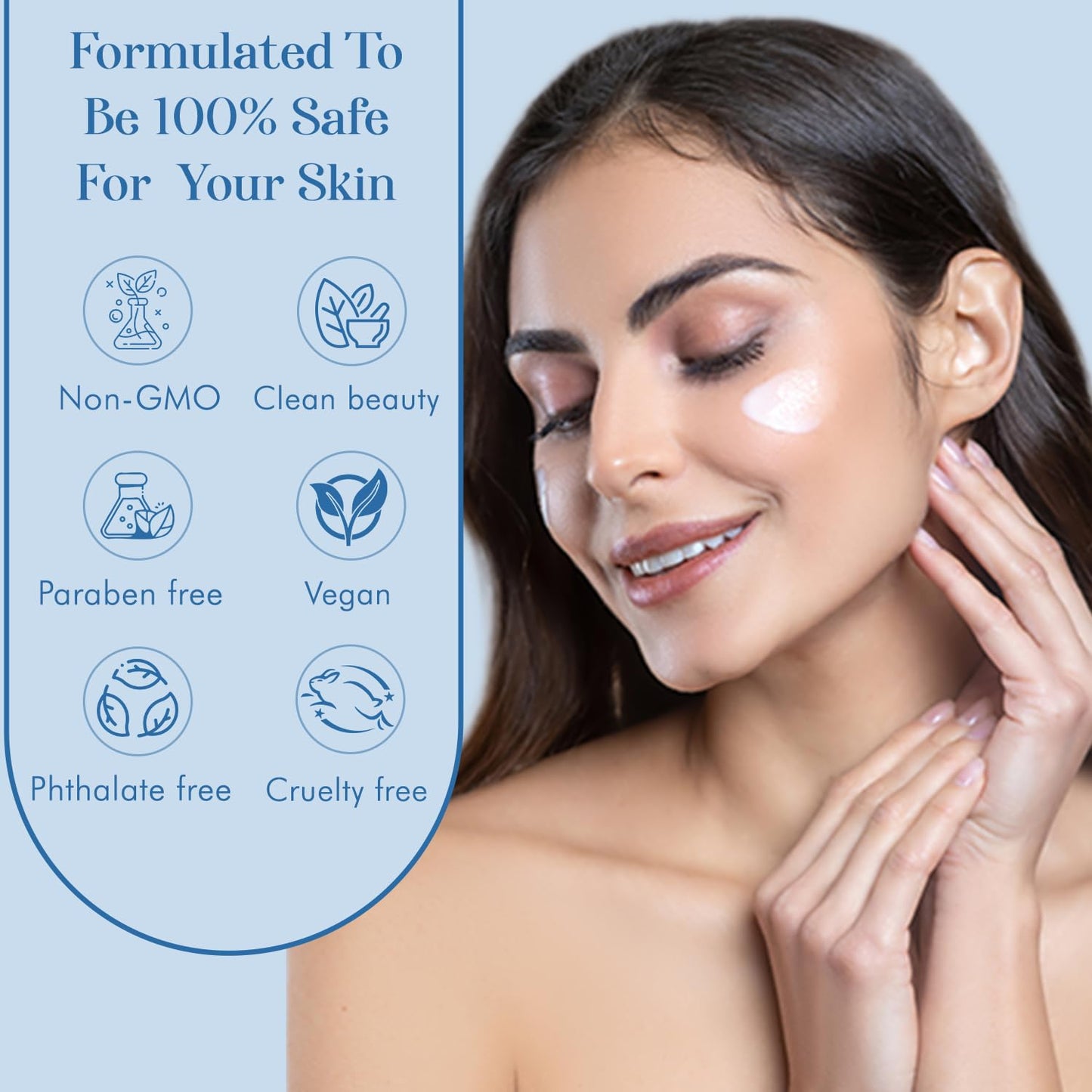 Clear Beauty Hyaluronic Acid & Retinol Face Moisturizer - Dermatologist Tested, Reduces Wrinkles, Fine Lines & Hyperpigmentation, Hydrating Cream, Cruelty-Free Korean Skin Care - All Skin Types