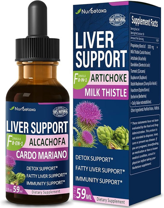 Milk Thistle Liver Support Drops Extract.2oz