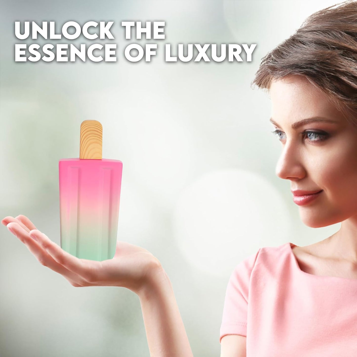 2PCS Rio Sweet Crush Pink Jasmine Eau de Parfum for Women - 100ml Floral & Fruity Perfume with Vanilla,Hibiscus and Musk Notes Long-Lasting Fragrance