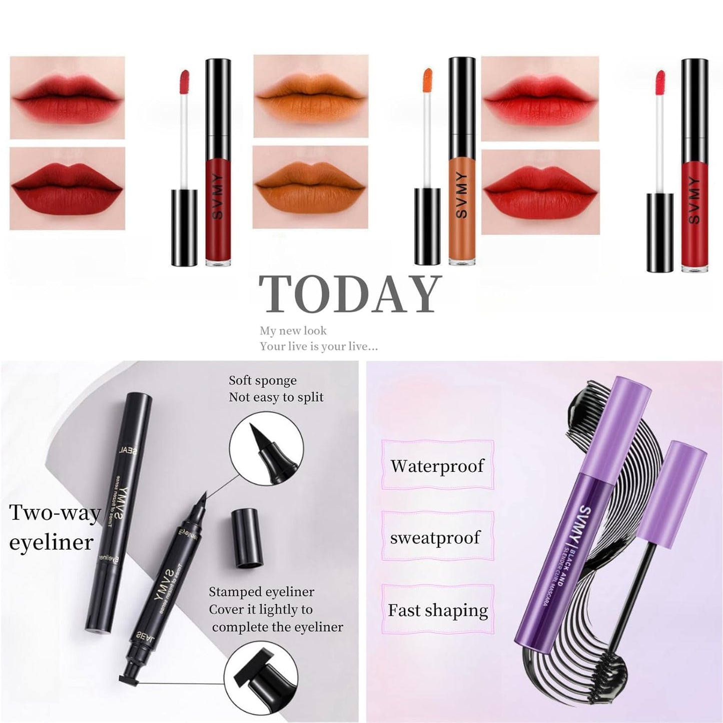 All in One Makeup Kit, Christmas Makeup Gift Set For Women,Makeup Kits For Teens,Girls Gift, Travel Makeup Set,Eyeshadow Palette Foundation Concealer Lipgloss