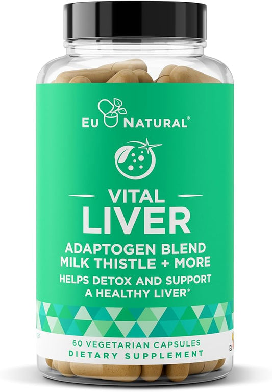 Vital Liver Cleanse Detox & Repair 9-in-1 Liver 60 Vegetarian