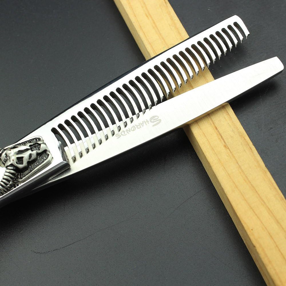 6-inch hair clippers, hair clipper set with handle pattern, noble resin hair clippers, stainless steel scissors