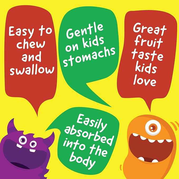 Kids Zinc 15mg Chewables + Biotin 5000mcg Chewables Bundle