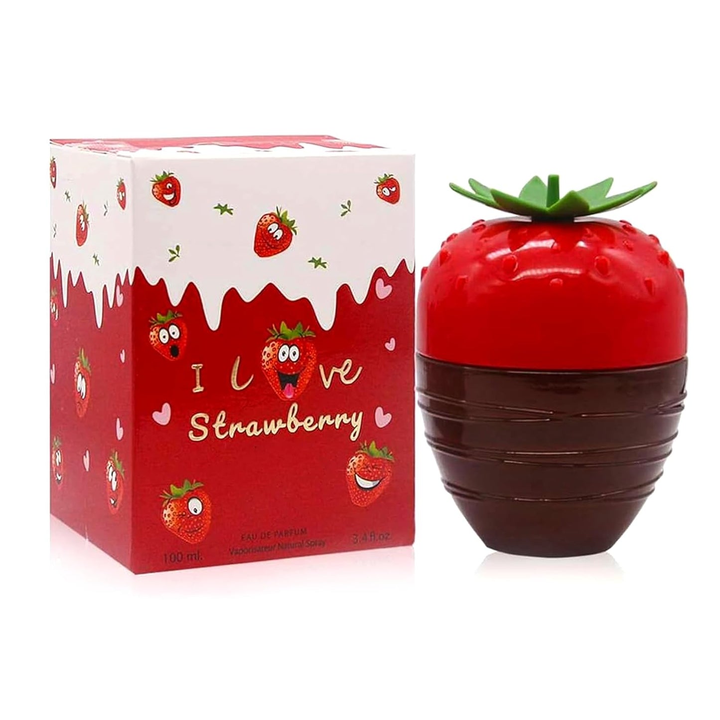 Women's Perfume Combo Set Milano Women&Strawberry Floral Fruity Fragrance Eau De Parfum Elegant 100ml Bottle Natural Spray Each for Daily Used