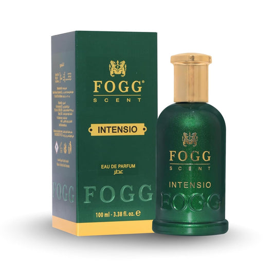 FOGG Intensio Eau de Parfum for Men | Long-Lasting Perfume with Mandarin, Lemon & Neroli Notes | Fresh, Masculine Fragrance | Gift-Ready Cologne – 3.38oz (100ml)