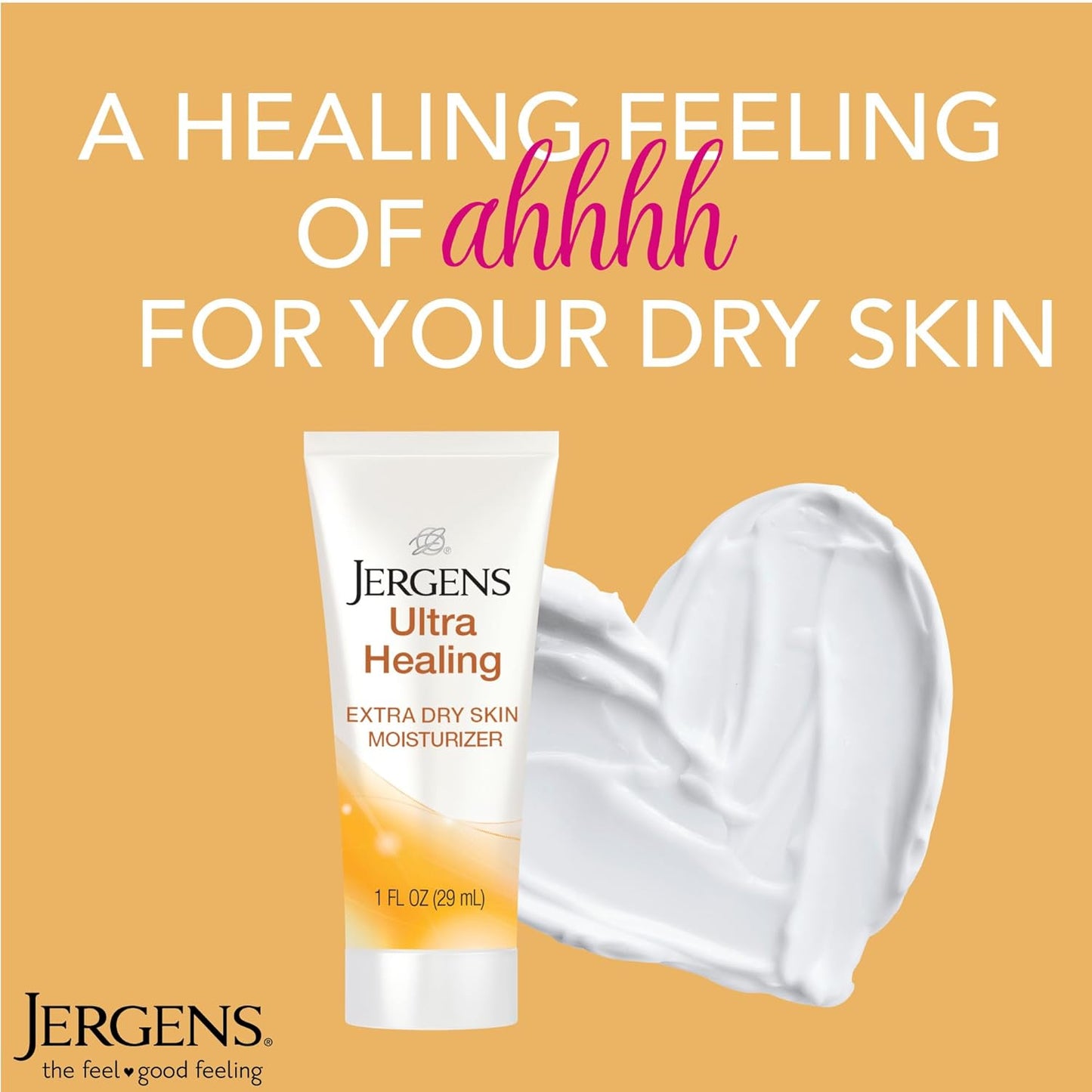 Jergens Ultra Healing Dry Skin Moisturizer, Travel Size Body and Hand Lotion, 1 Oz (Pack of 24)