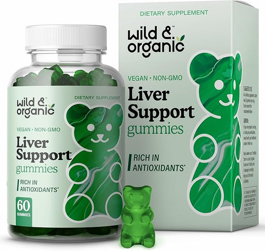 Wild & Organic Liver Support Gummies 60 Milk